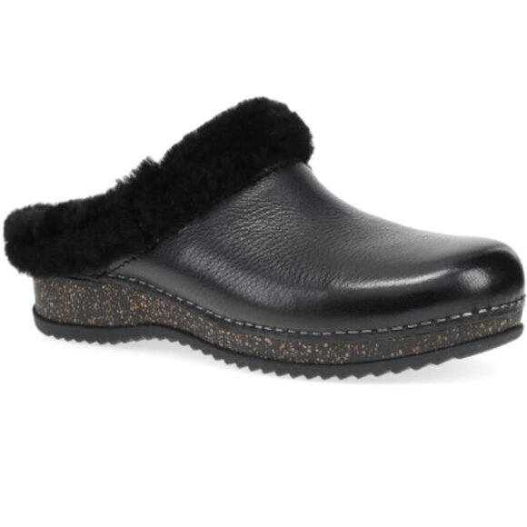 new Dansko Magda Leather and Sheepskin clog 252 - Picture 4 of 15
